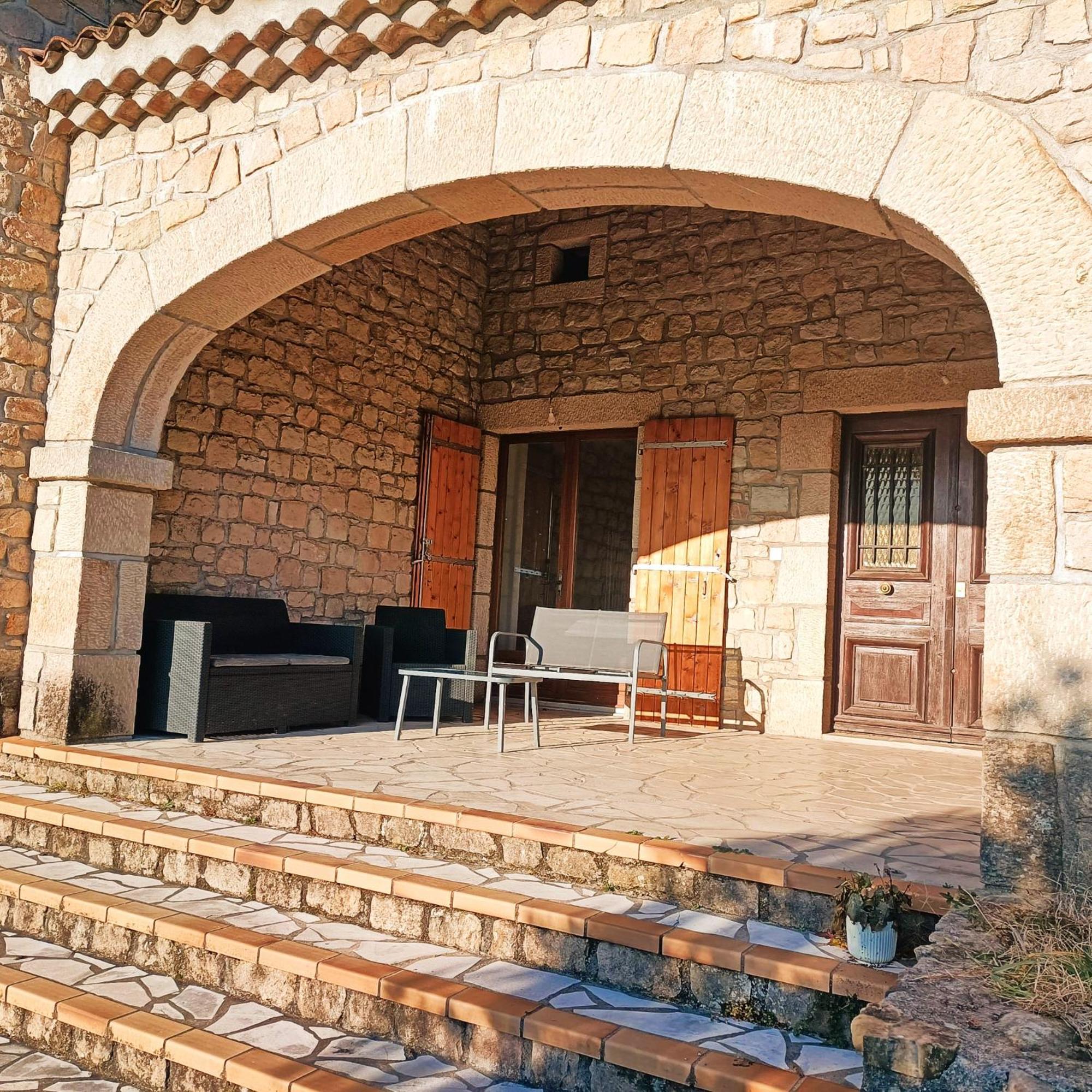 Gite De Jastres Aubenas Exterior foto